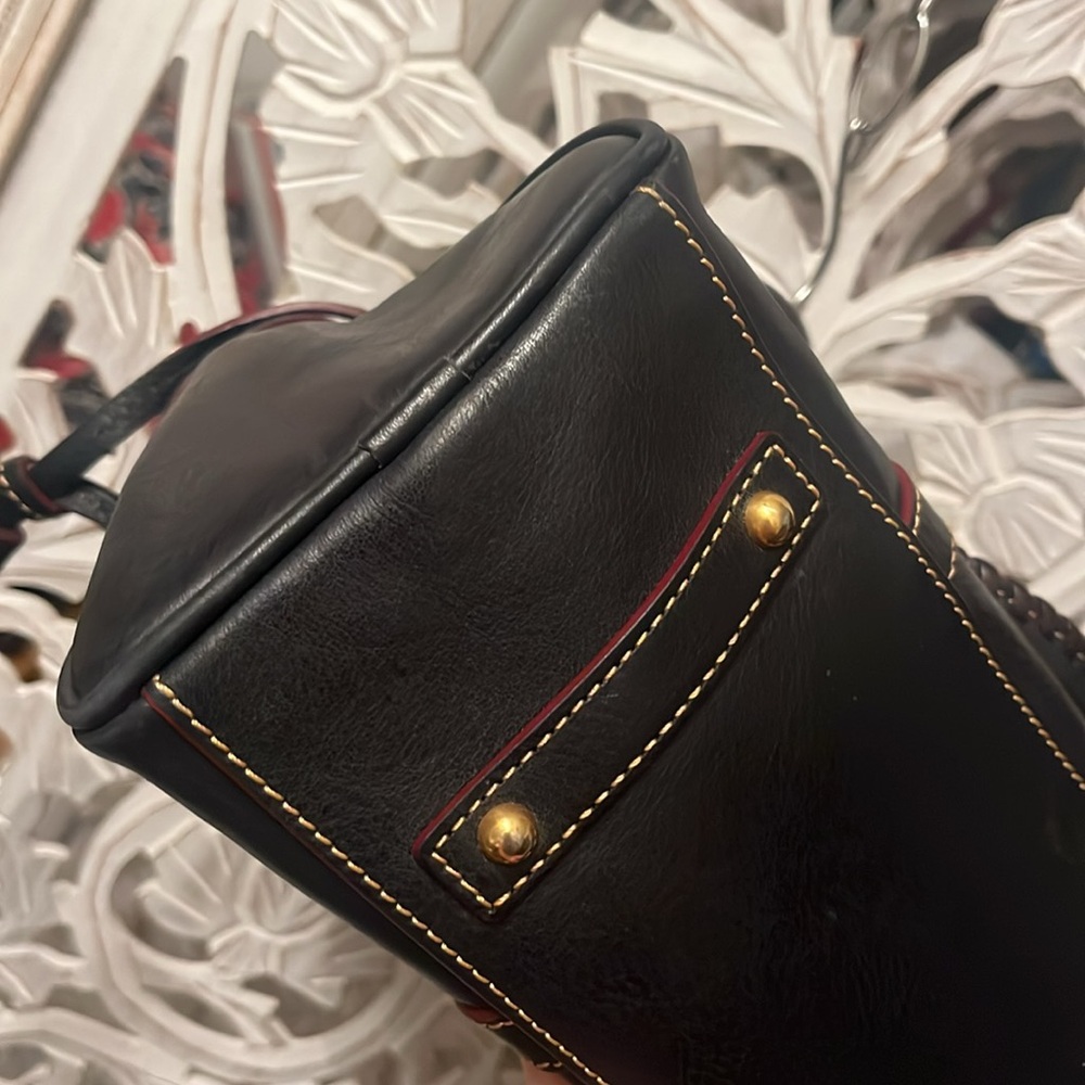 Lost in the 🔥 Dooney & Bourke Florentine Domed Buckle Satchel - Picture 4 of 11